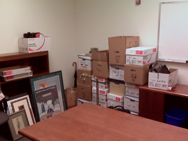 moving office